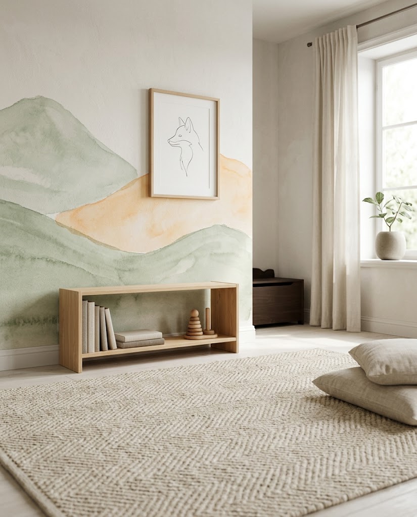 Walls and floors that photograph well