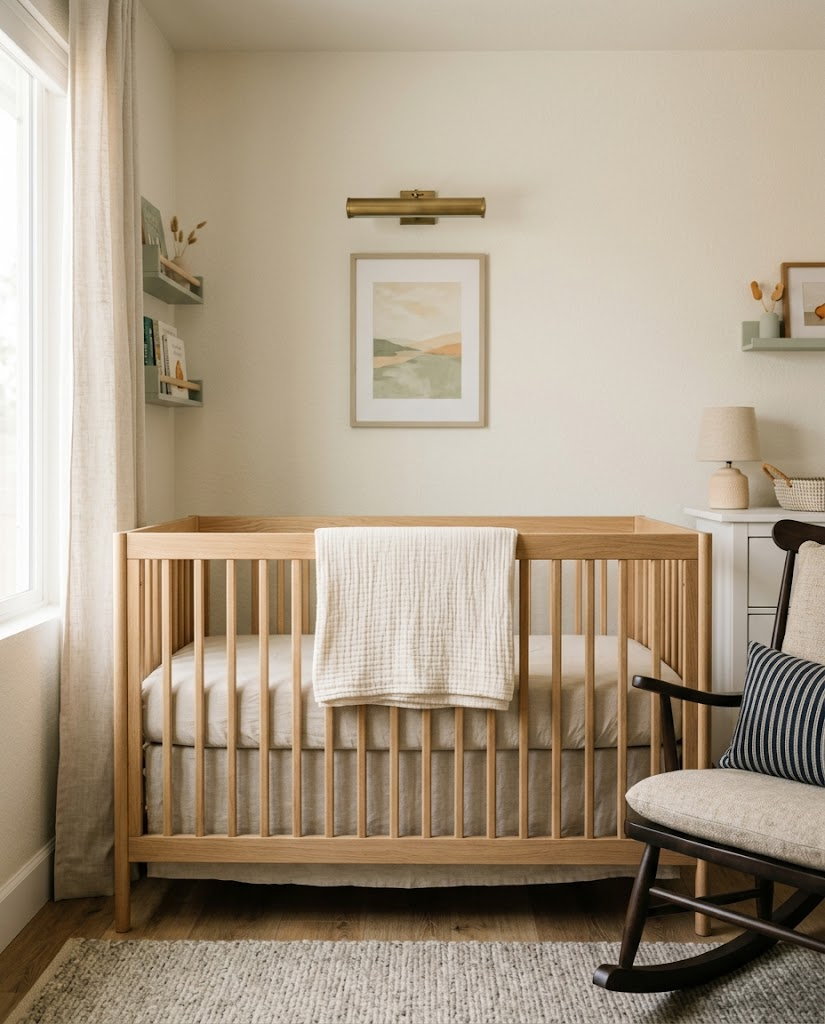 The crib and soft goods